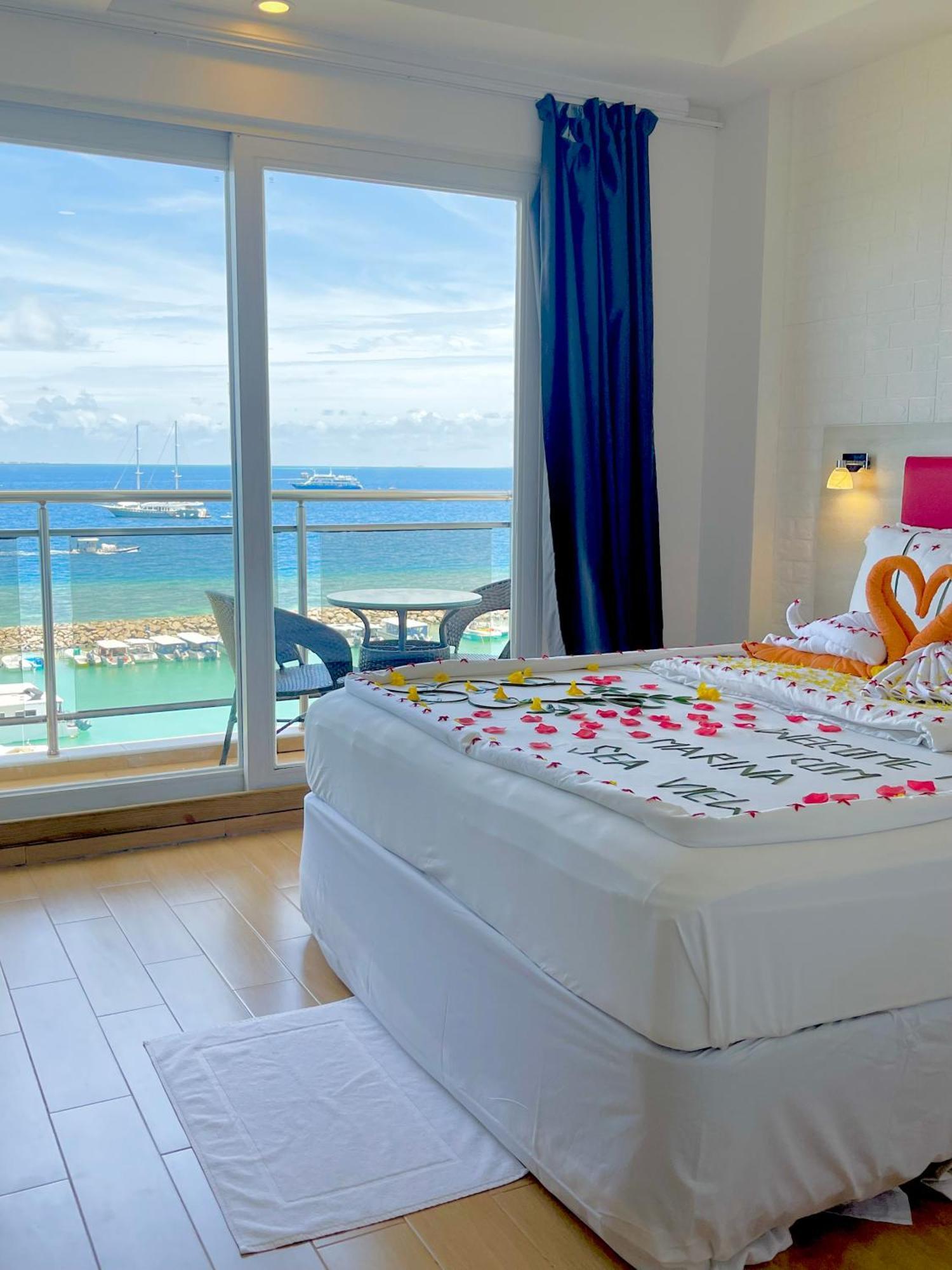 Icom Marina Sea View Hotel Maafushi Exterior photo