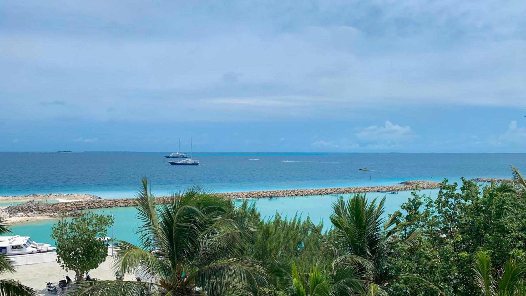Icom Marina Sea View Hotel Maafushi Exterior photo